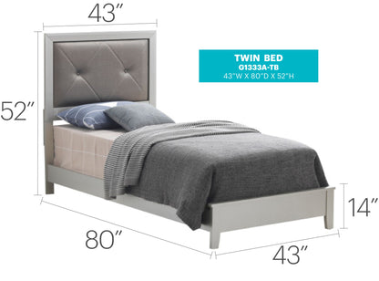 Padded Headboard Bed Glory Furniture