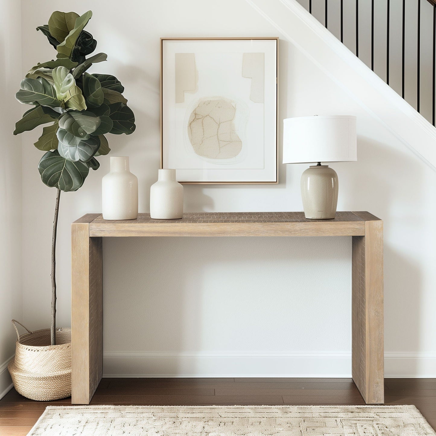 Monterey - Counter-Height Console Table - Natural INK+IVY