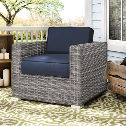Patio Chair With Cushions Stylish Design LSI Patio Furniture