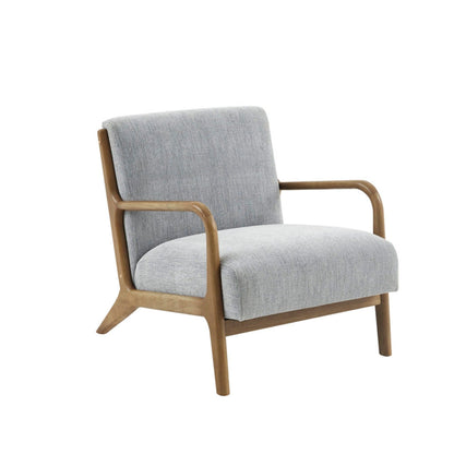 Mid-Century Style Lounge Chair With Upholstered Seat JLA
