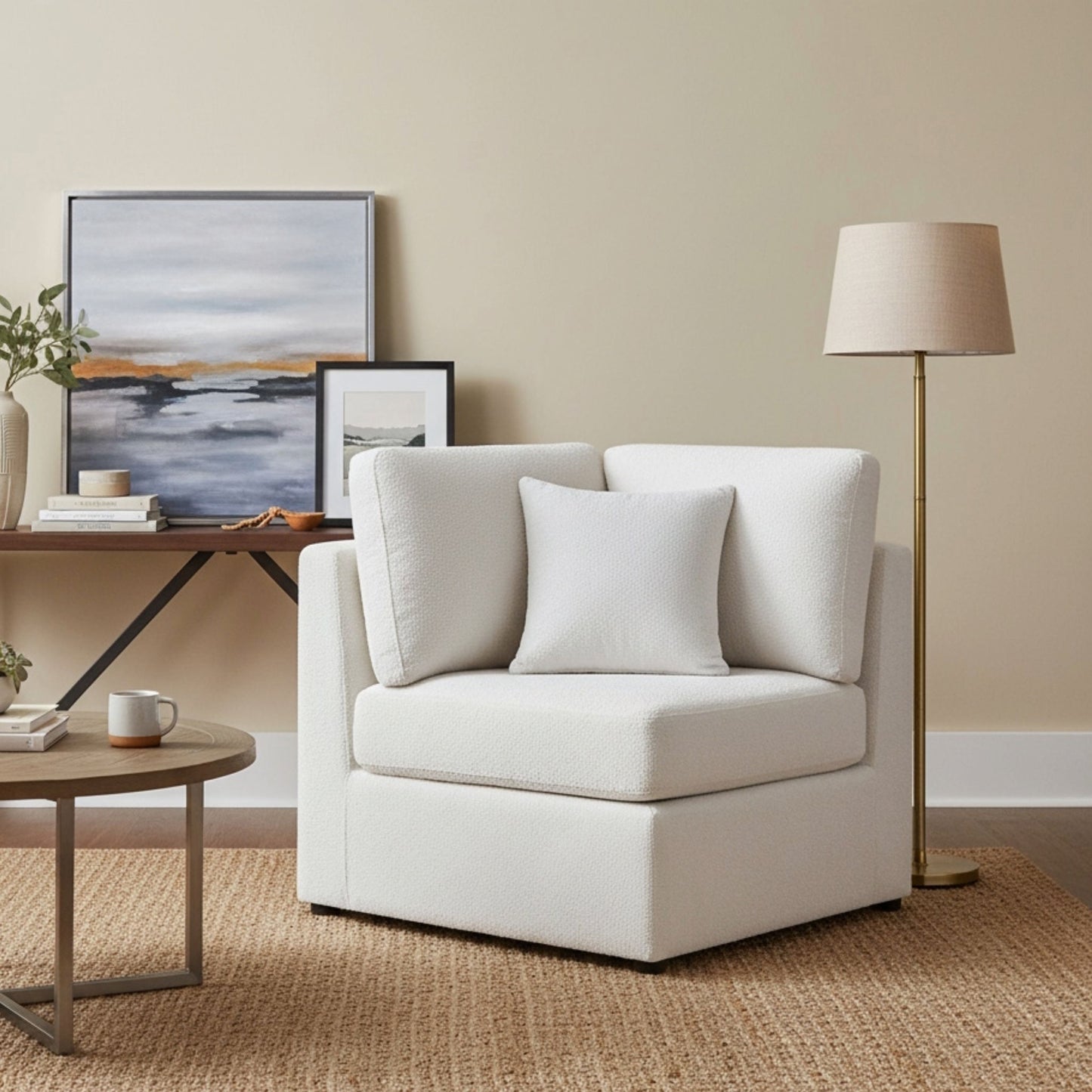 Chauncy - Corner Wedge Chair Ridgecrest Home