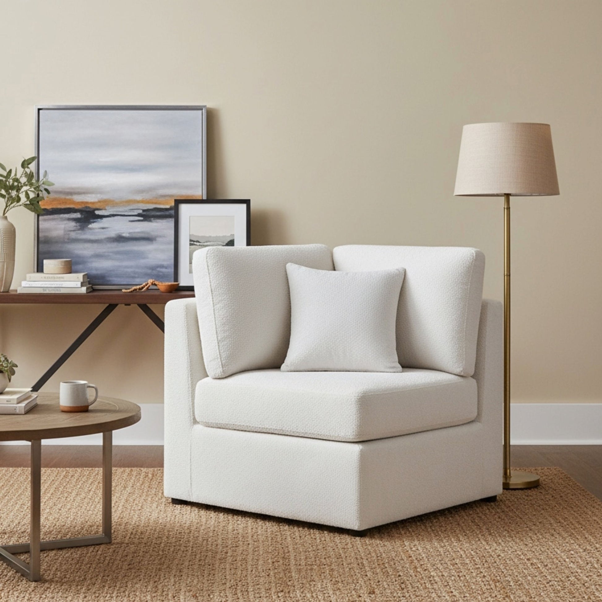 Chauncy - Corner Wedge Chair Ridgecrest Home