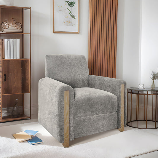 Scarlett - Recliner - Med Gray Chapel Hill