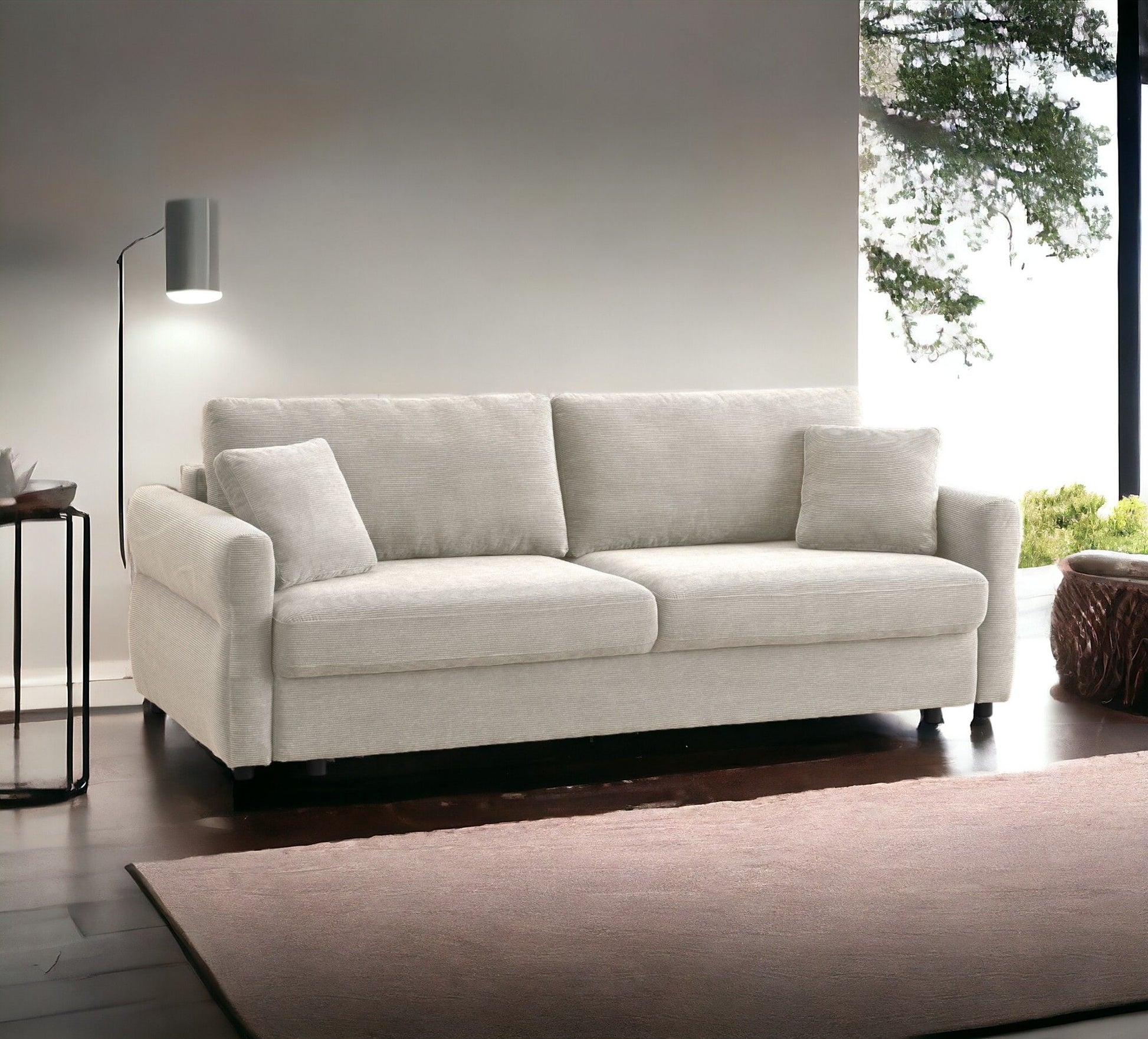 Haran - Pull Out Sleeper Sofa With Storage Acme