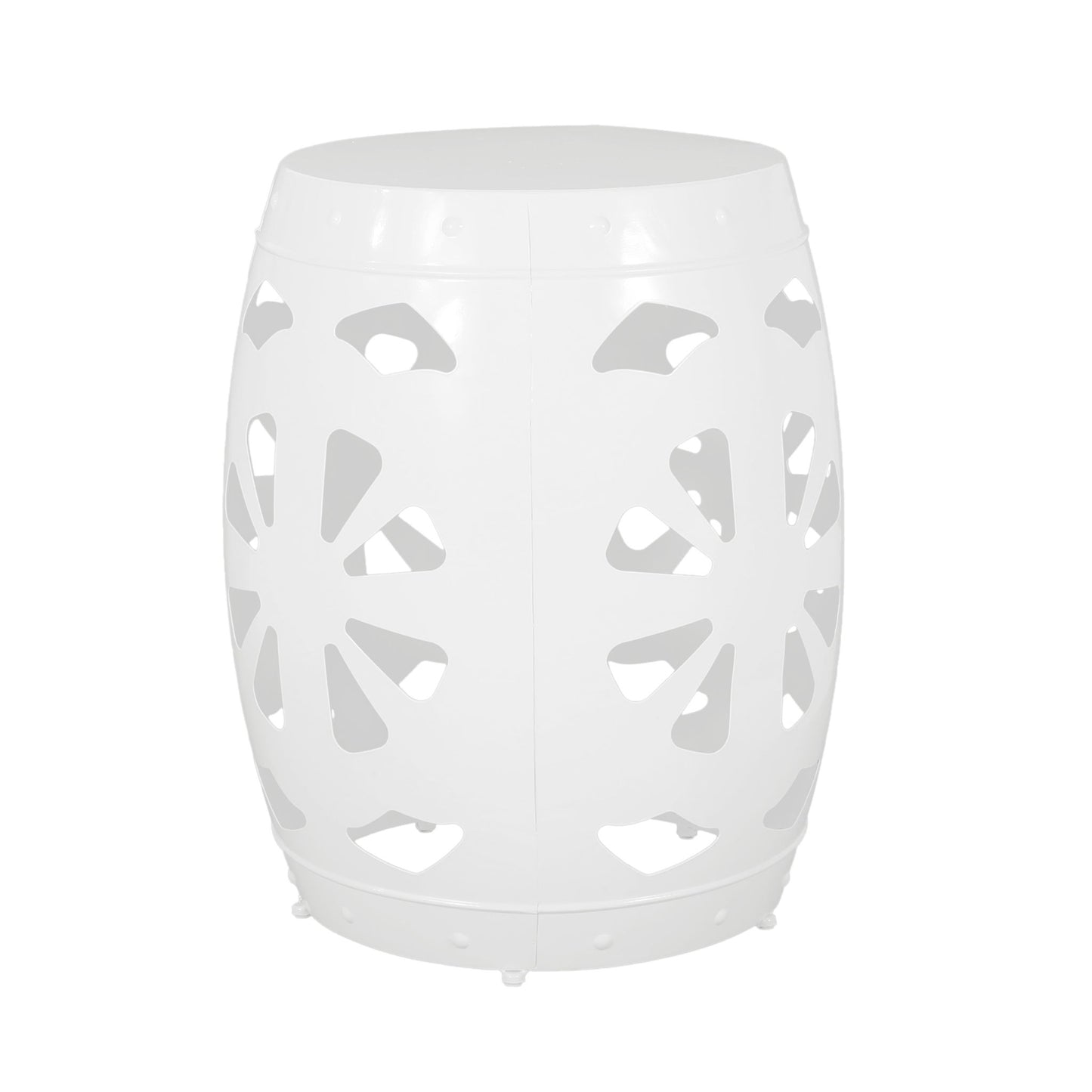 Large Metal End Table Home Essentials