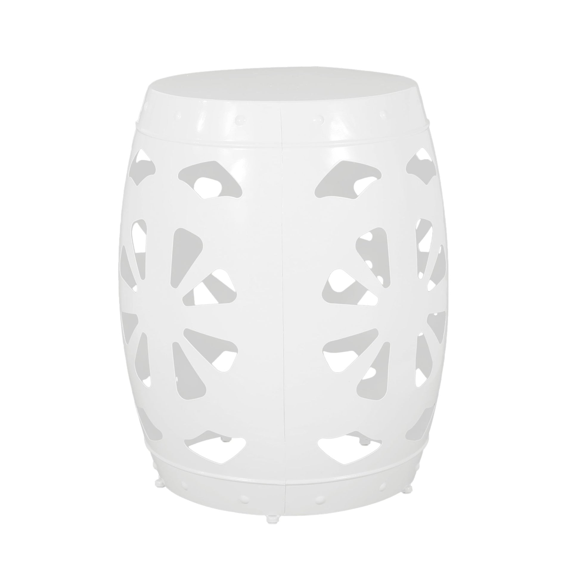Large Metal End Table Home Essentials
