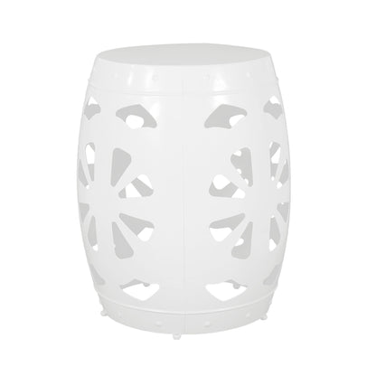 Large Metal End Table Home Essentials