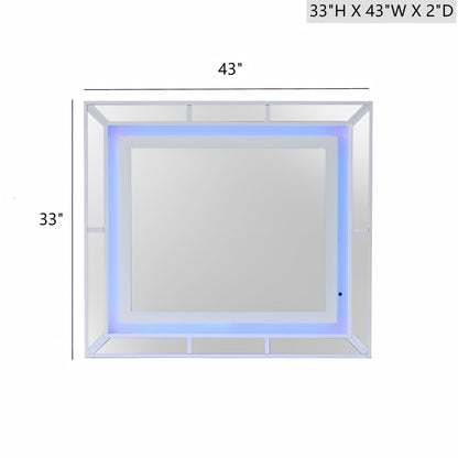 Hollywood Hills - Mirror - White Glory Furniture