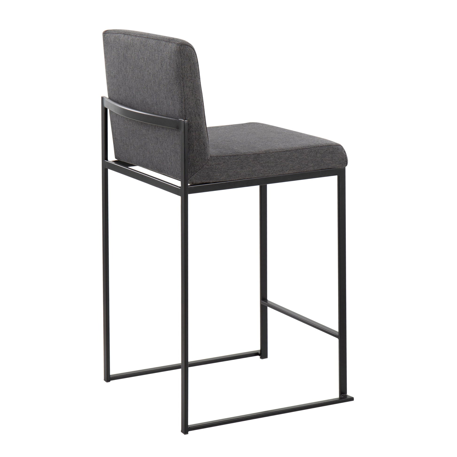 Fuji - Contemporary Modern Elegance, High Back Counter Stool Lumi Source