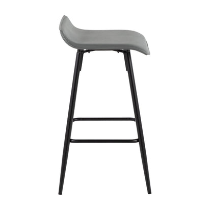 Ale - Contemporary Fixed Height Counter Stool (Set of 2) Lumi Source