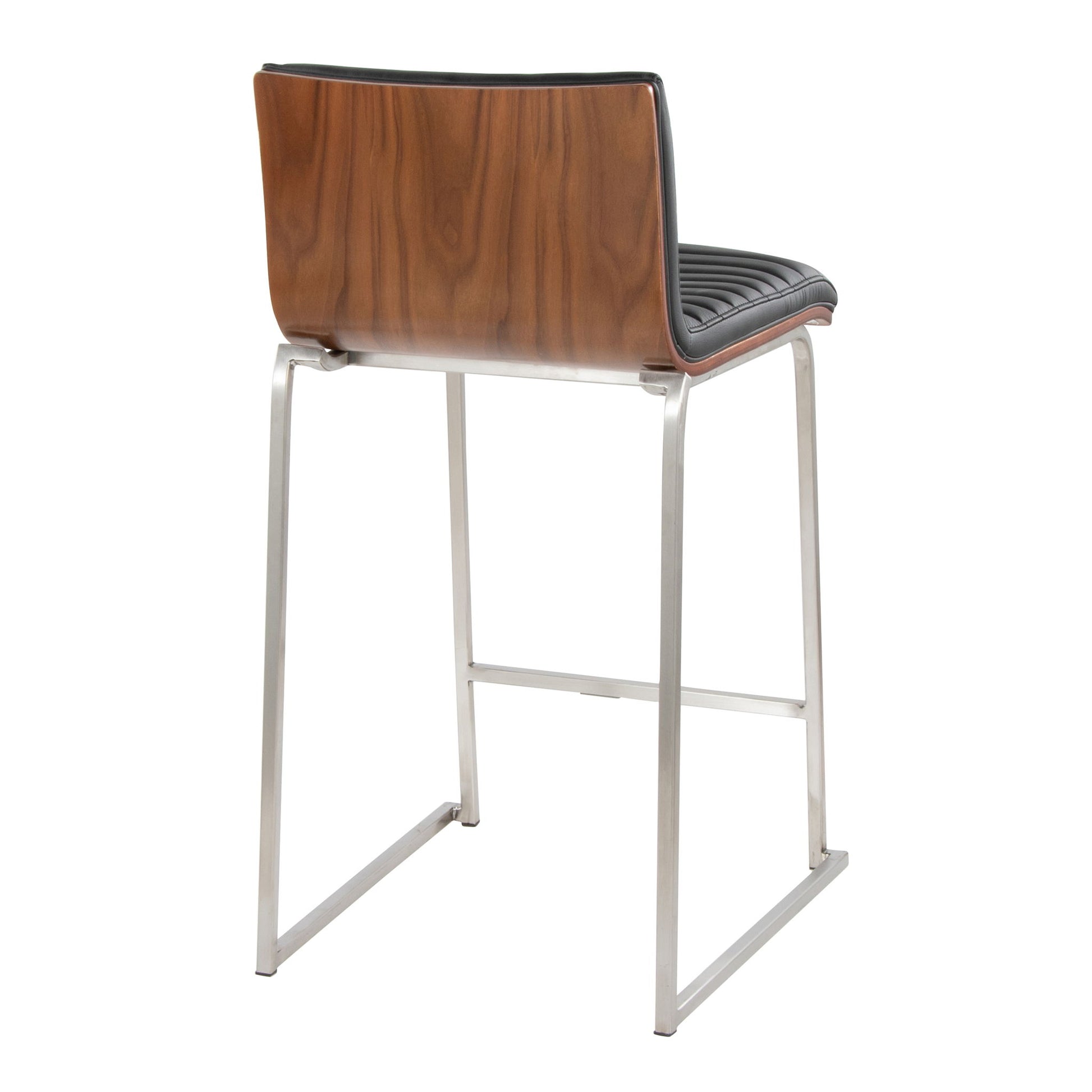 Mason Mara - Contemporary Fixed Height Counter Stool (Set of 2) Lumi Source
