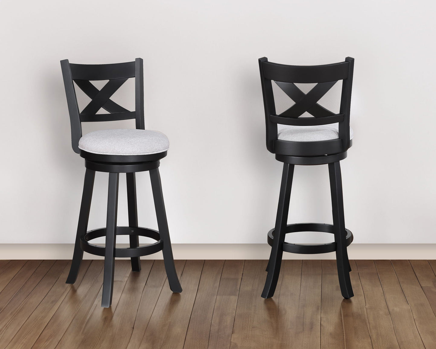 Kipper - Swivel Bar Stool (Set of 2) Crown Mark