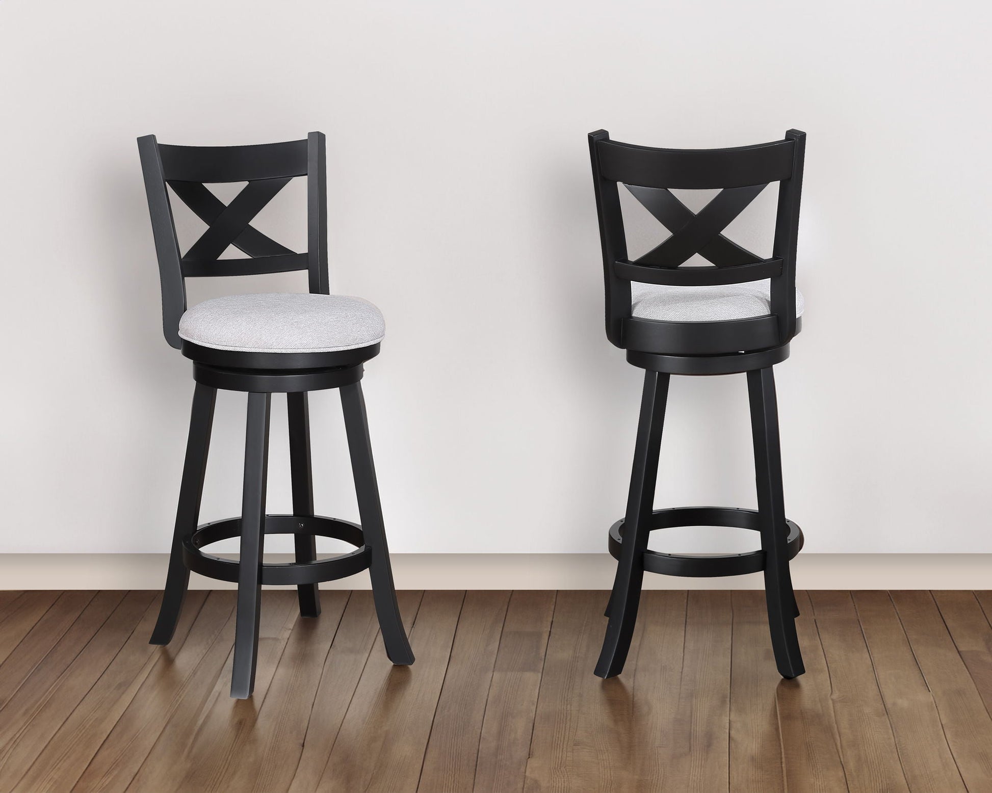 Kipper - Swivel Bar Stool (Set of 2) Crown Mark