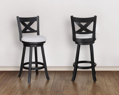 Kipper - Swivel Bar Stool (Set of 2) Crown Mark