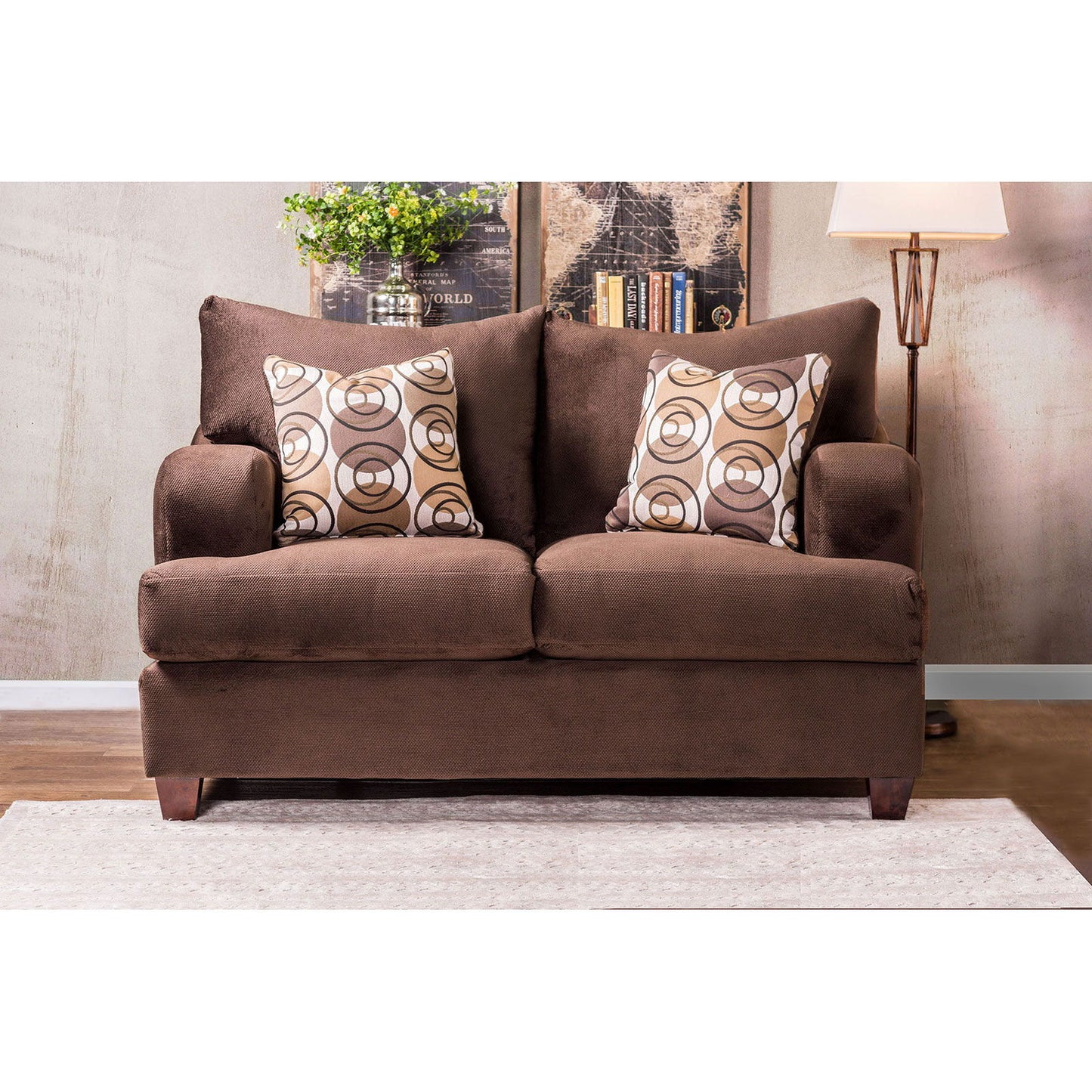 Wessington - Loveseat - Chocolate