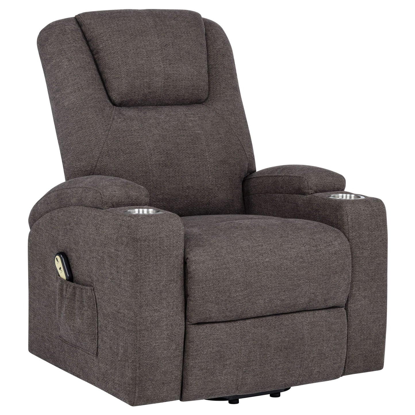 Power Lift Massage Recliner With Heat And Remote Control Furniture Max