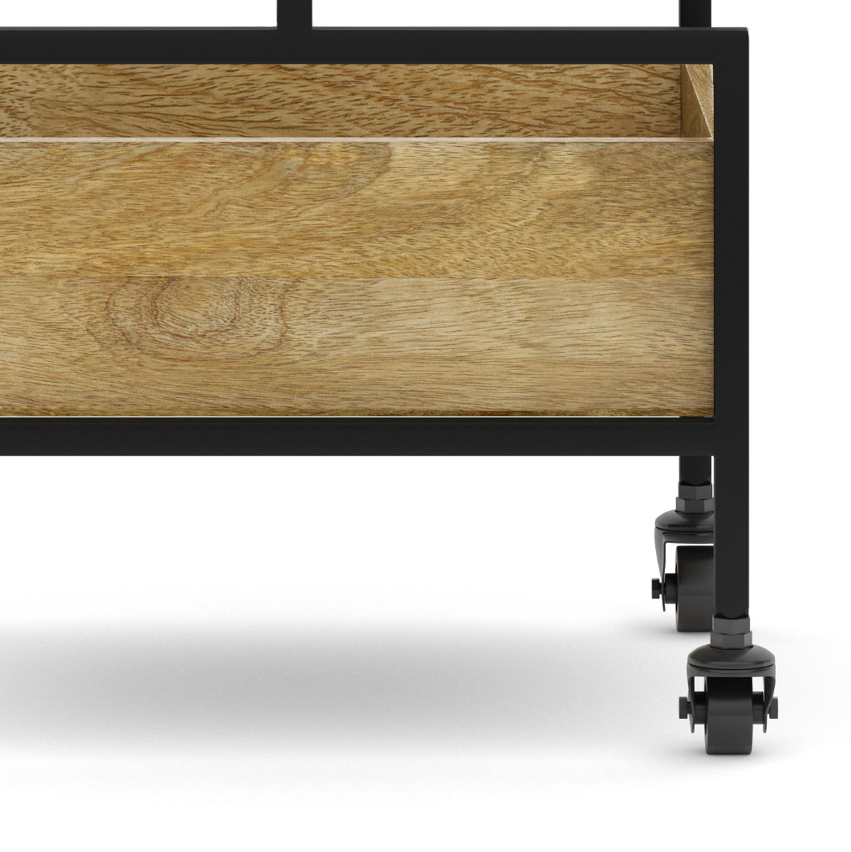 Hobbs - Bar Cart - Natural Simpli-Home