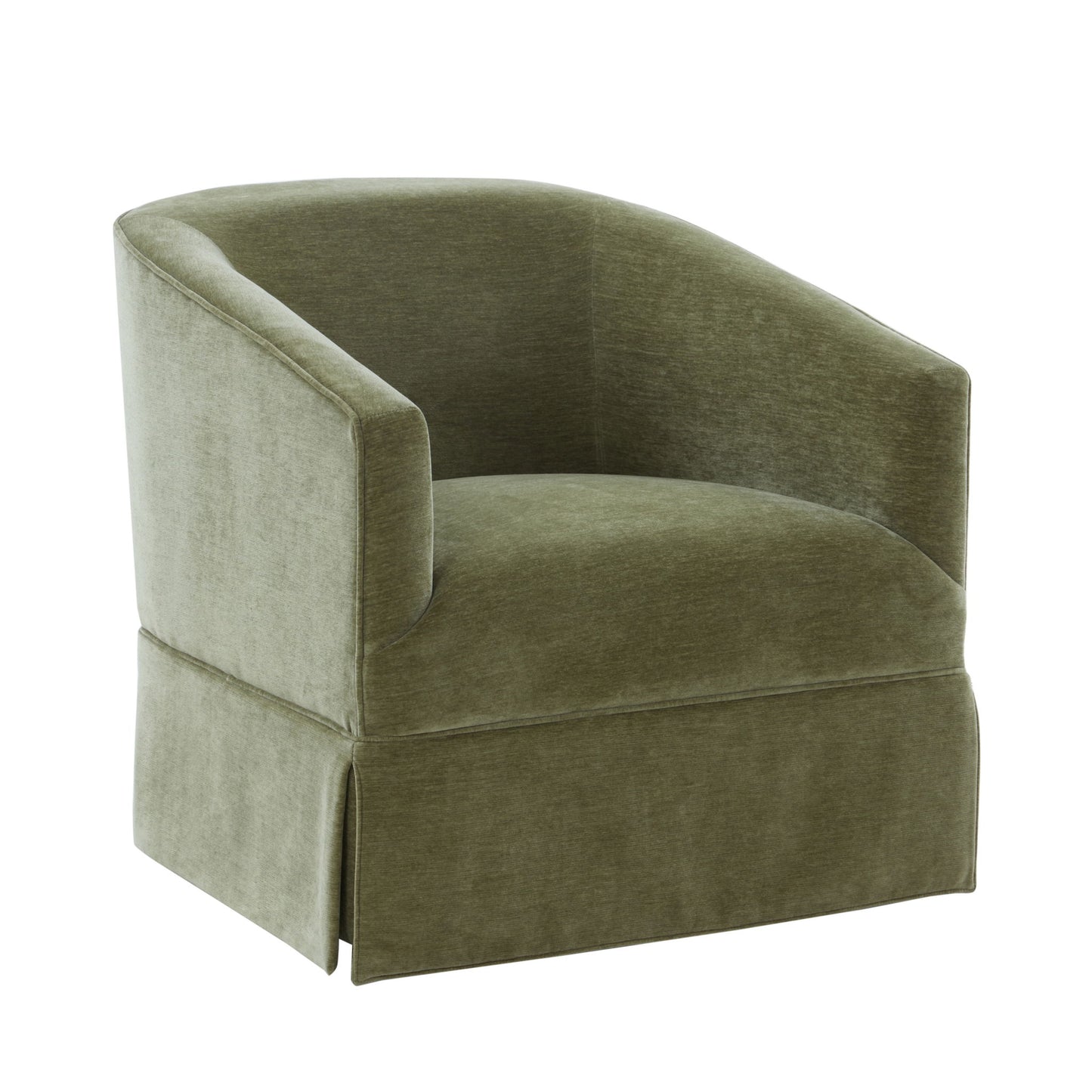 Elm - Skirted Swivel Chair Ridgecrest Home