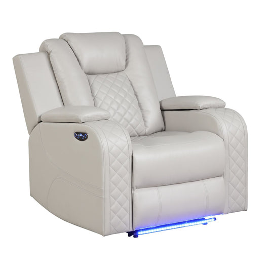 Benz - LED & Power Recliner Chair Matrix Furniture Group