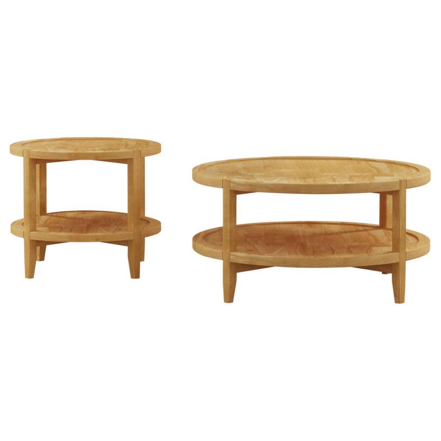 Camillo - Round Coffee And End Table Set Coaster Fine Furniture