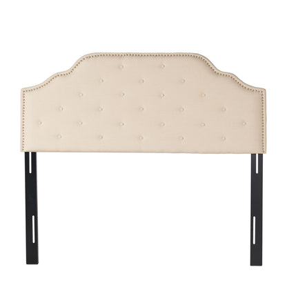Luella - Button Tufted Upholstered Headboard Noble House