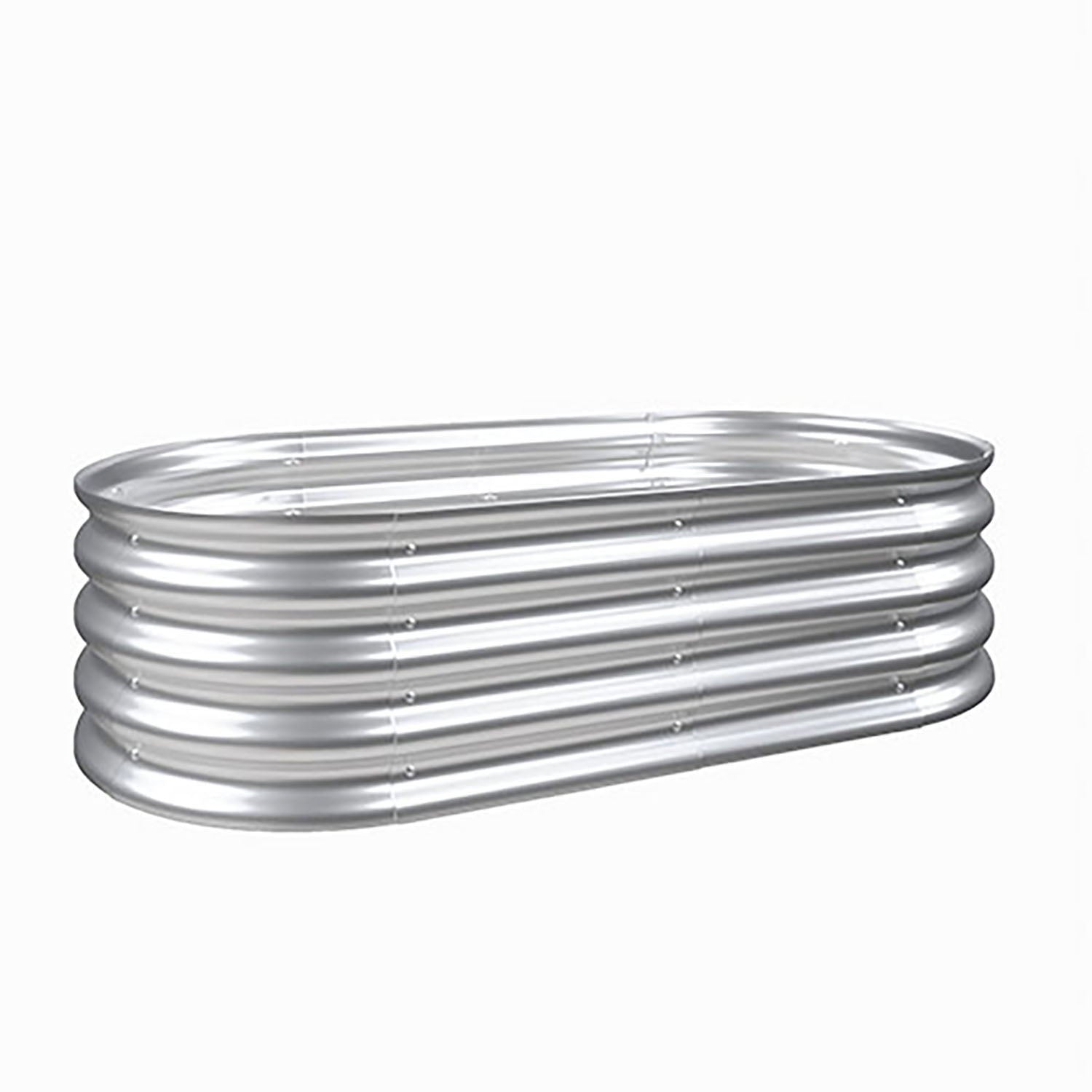 Heavy Duty Galvanized Raised Garden Bed Kit For Vegetables, Flowers & Herbs Daily Nest