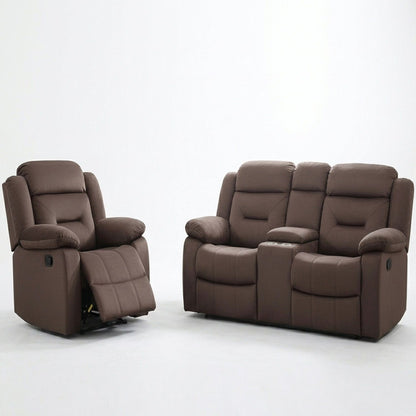 Contemporary Living Room Set With Pillow Arms And Headrest Support Home Essentials