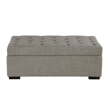 Convertible Folding Sofa Bed Ottoman With Memory Mattress And Tufted Design Hearth and Haven