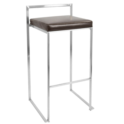 Fuji - Contemporary Stackable Design Barstool Lumi Source