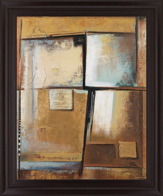 Sunlit Junction - 28" x 34" Framed Wall Art Classy Art