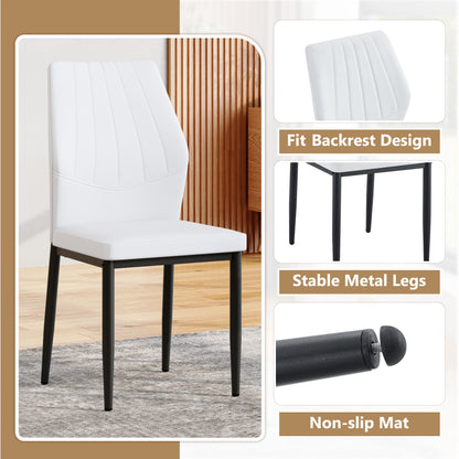 Dining Chairs With Shell Pattern, Comfort And Style Home Essentials