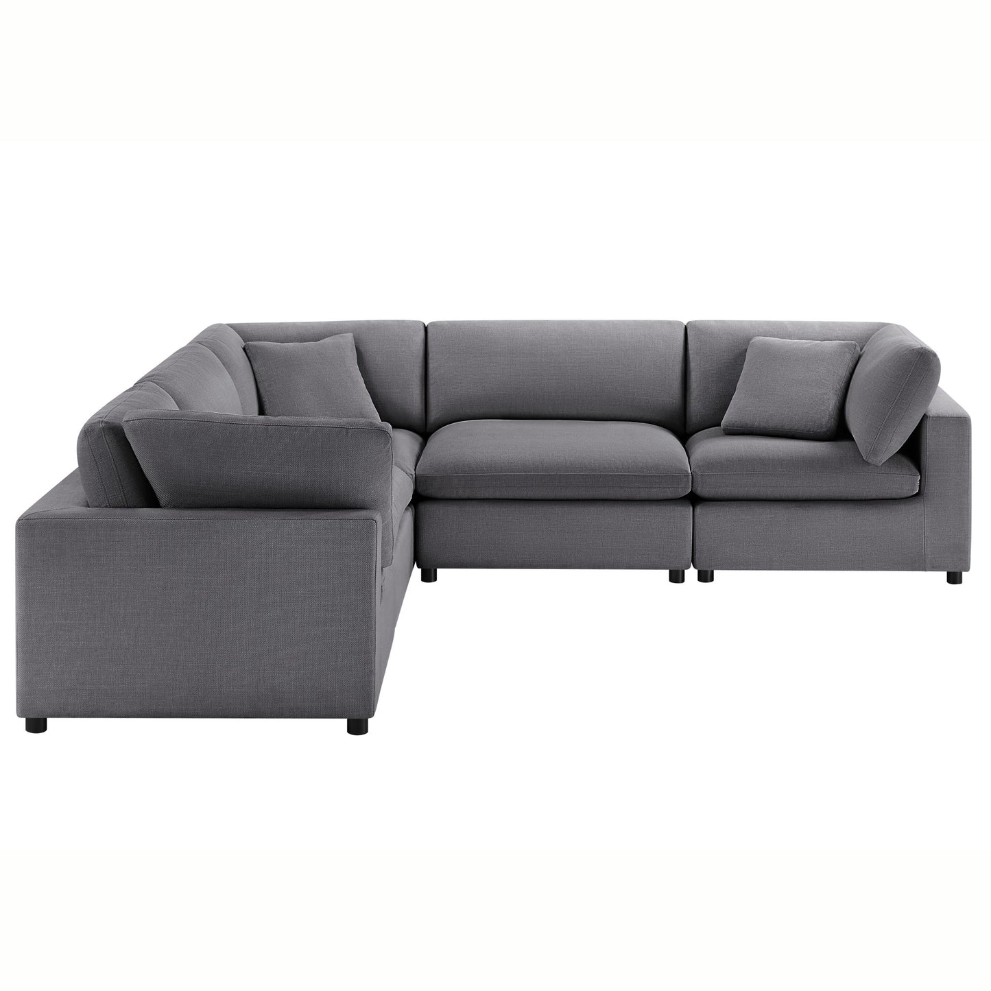 Cassandra - Modular 5 Piece Sectional Home Essentials