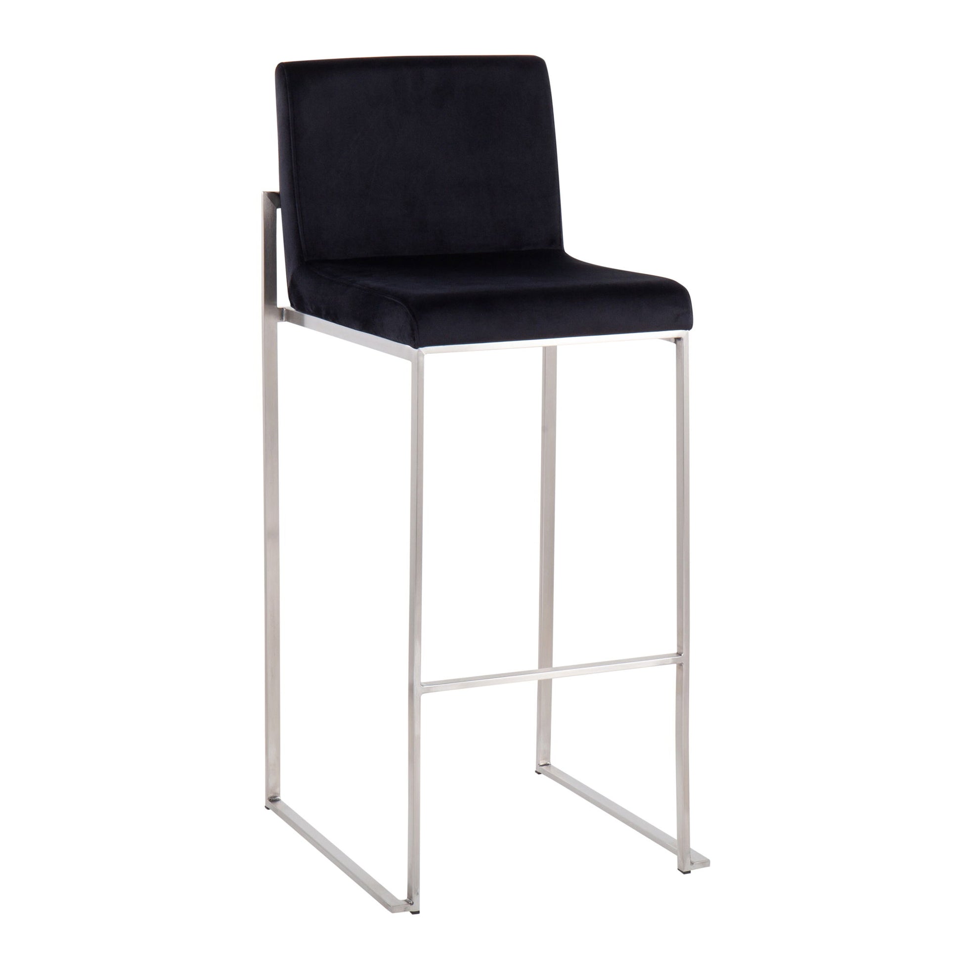 Fuji - Contemporary And Modern Elegance High Back Barstool Lumi Source