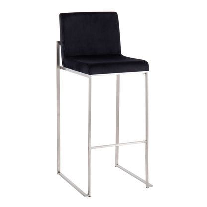 Fuji - Contemporary And Modern Elegance High Back Barstool Lumi Source