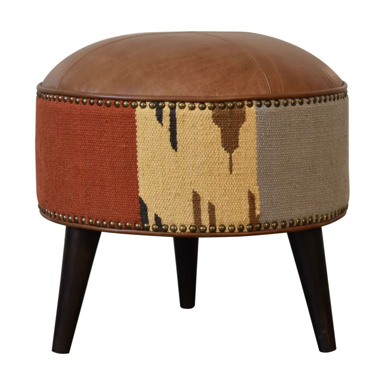 Footstool - Brown Artisan Furniture