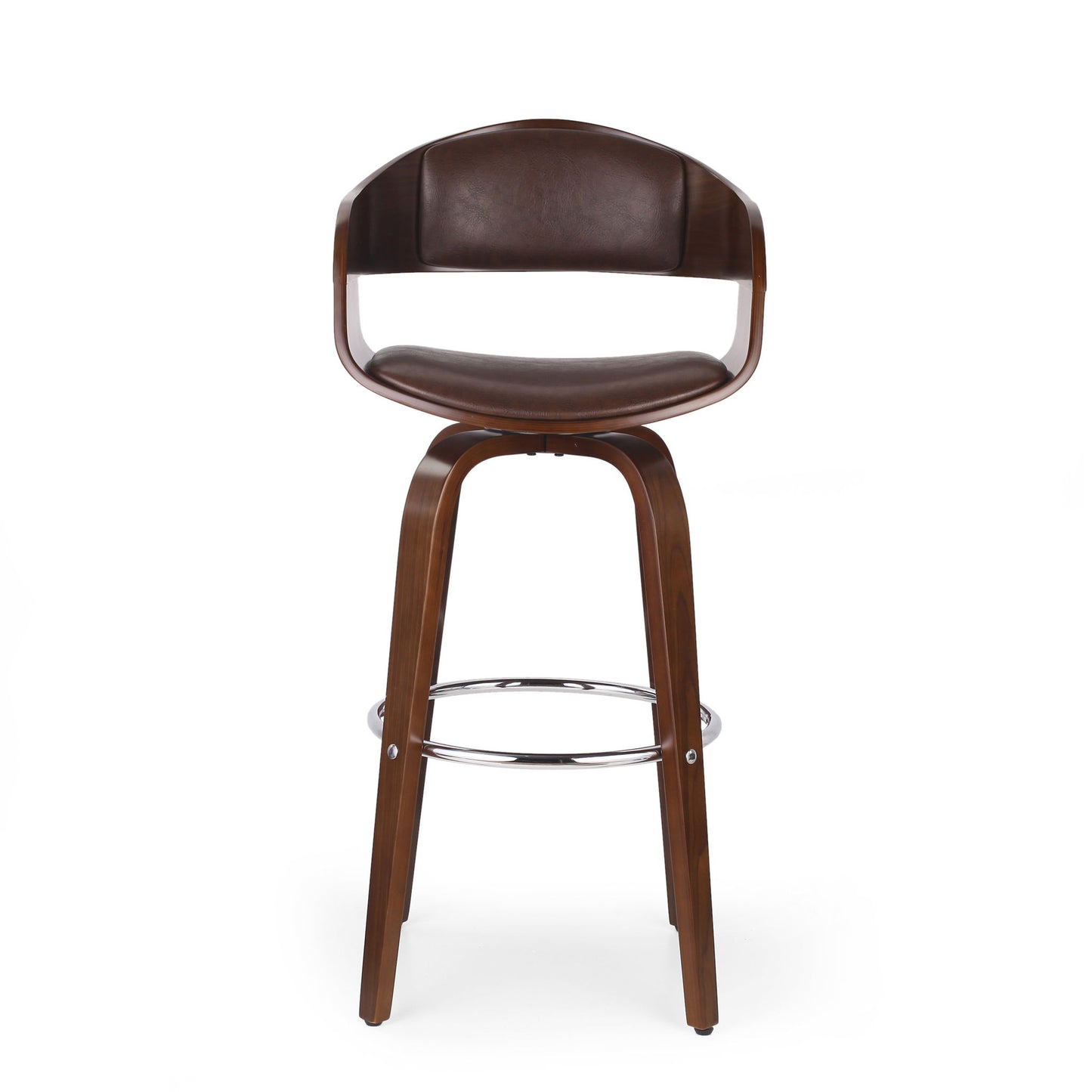 Modern Bar Stool, Swivel Function Noble House