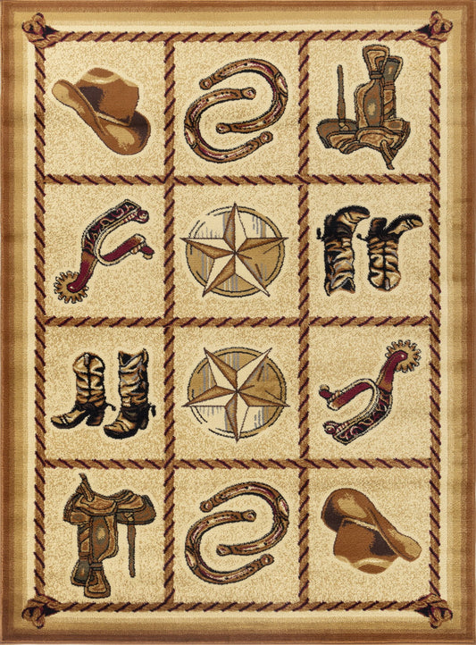 Tribes - GC_YLS4010 Southwest Area Rug Icona Home Decor