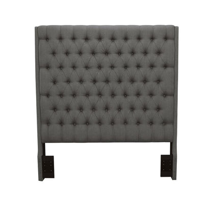 Camille - Upholstered Queen Panel Headboard - Gray CoasterEssence