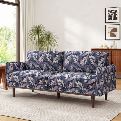 2 Seater Loveseat Sofa With Spacious Seating Area Noble House