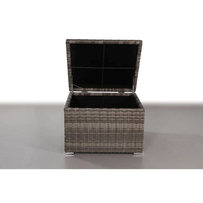 Outdoor Storage End Table - Gray Mix LSI Patio Furniture
