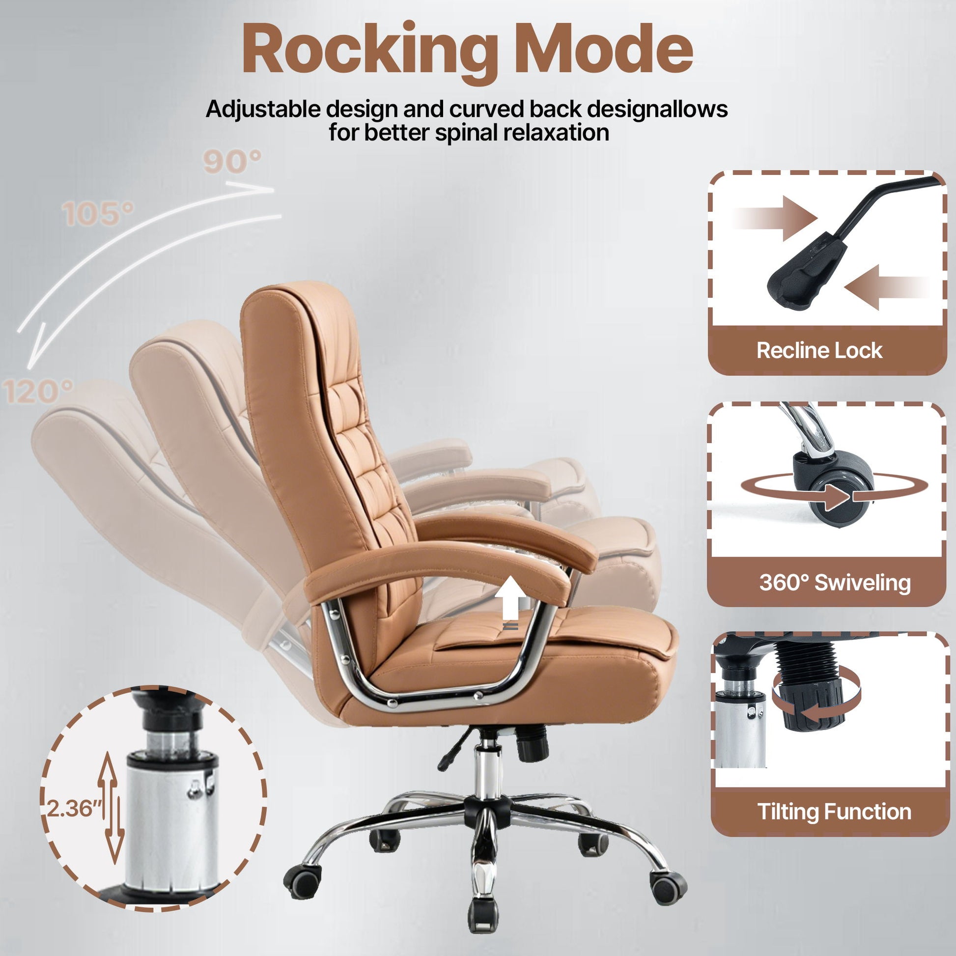Executive Office Chair High Back Desk Chair Home Essentials