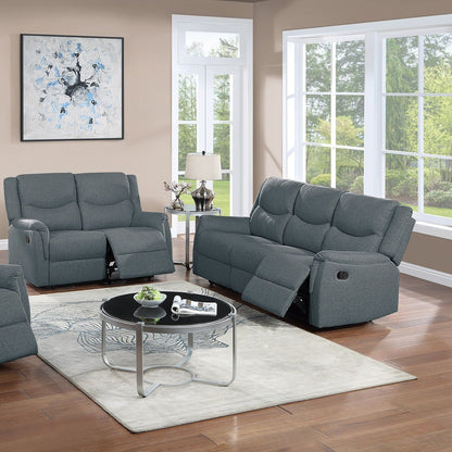 Modern Style Living Room Set, Manual Motion Home Essentials
