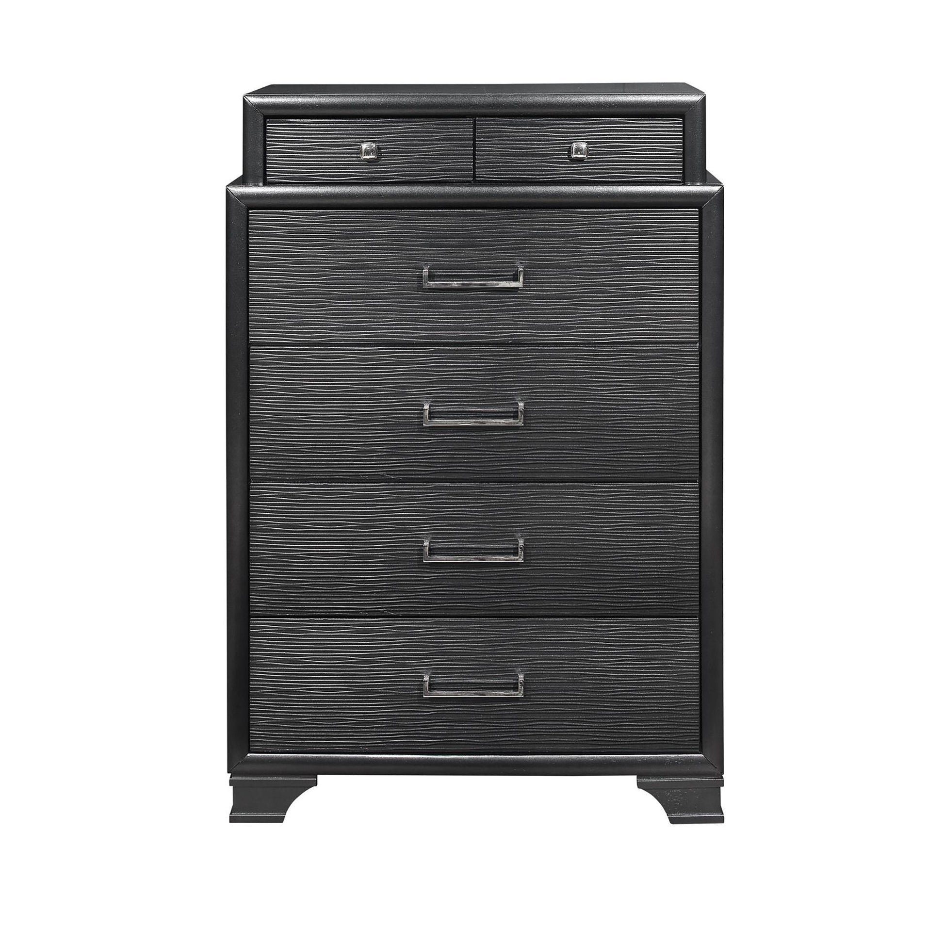 Civic - 5 Piece Bedroom Set With Storage Drawers Global Furniture USA