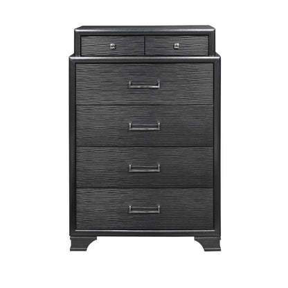 Civic - 5 Piece Bedroom Set With Storage Drawers Global Furniture USA