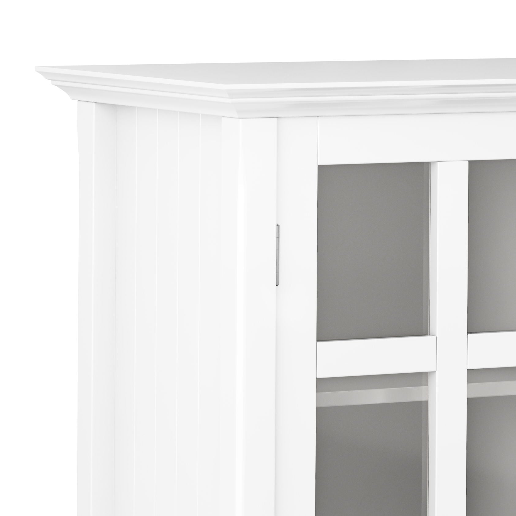 Acadian - Medium Storage Cabinet, Handcrafted Simpli-Home