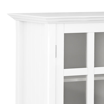 Acadian - Medium Storage Cabinet, Handcrafted Simpli-Home