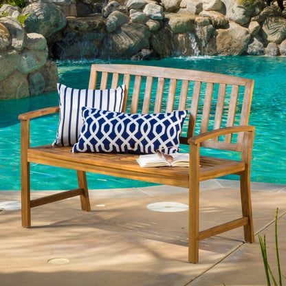 Farmhouse Style Loja Bench Indoor / Outdoor Noble House