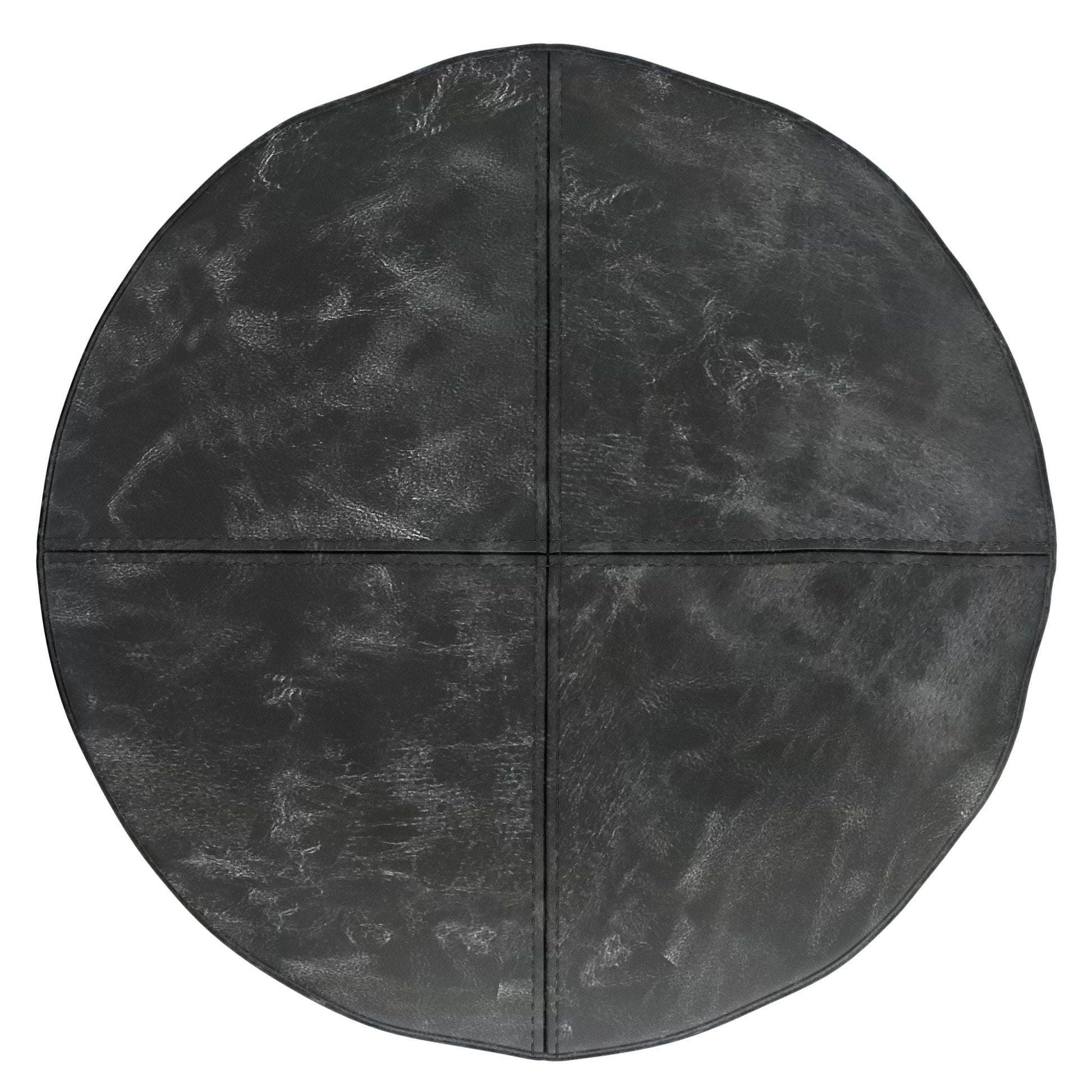 Connor - Handcrafted Round Pouf Simpli-Home