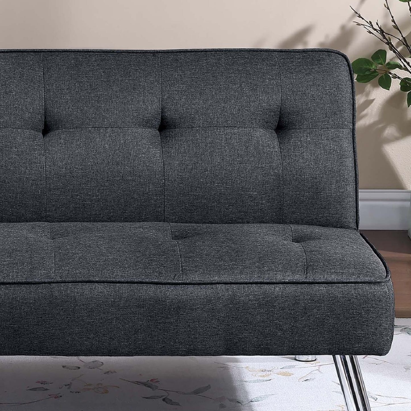 Tufted Sofa With USB Port For Living Room Home Essentials