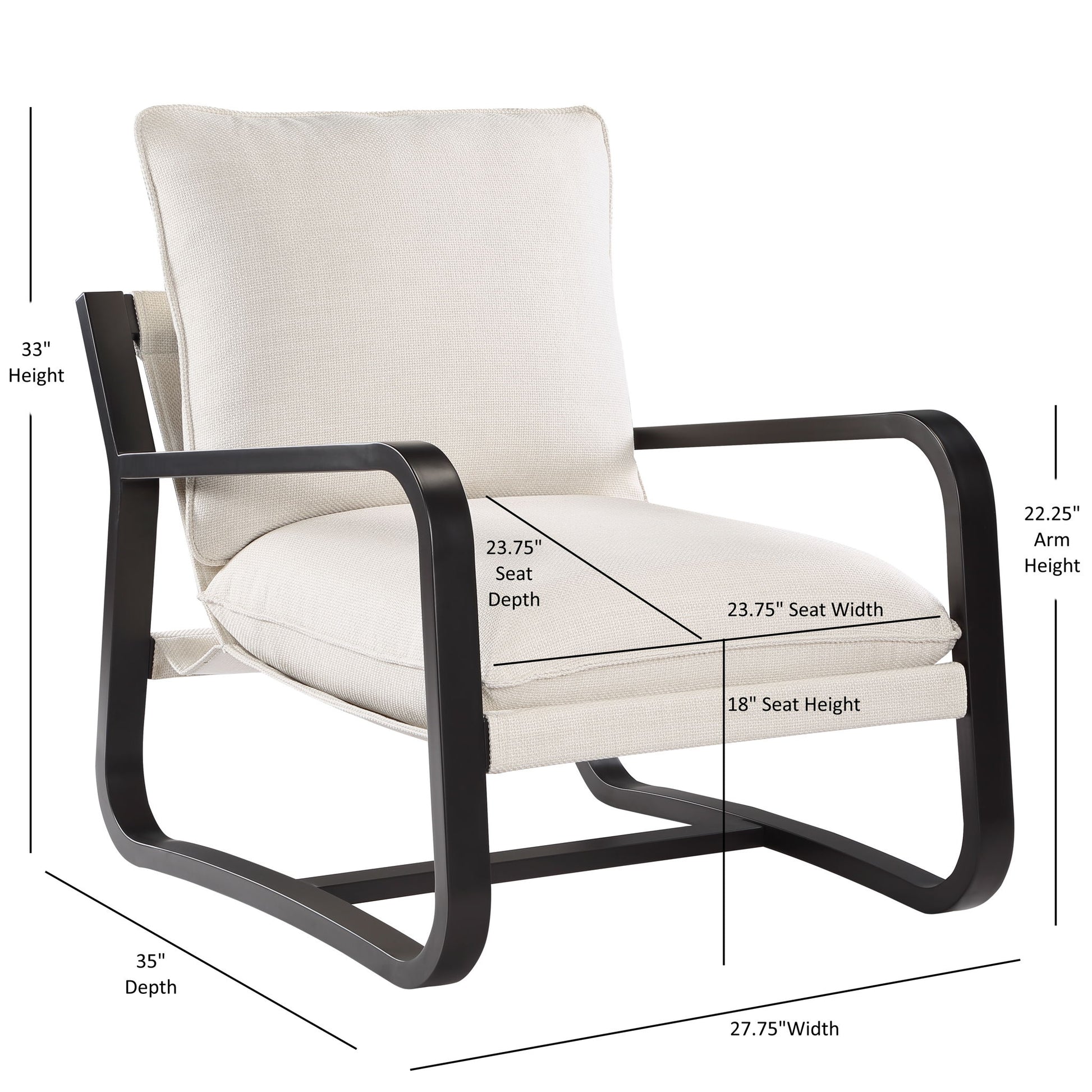 Blaire - Sling Chair Ridgecrest Home